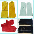 14&#39;&#39;welding Handschuhe mit Kevlar Stitching, Kuh Leder Schweißen Handschuhe Lieferanten, Schweißhandschuhe Hersteller, Leder Handschuhe für Schweißer verwenden